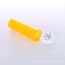 8 Dram Plastic Prescription Rx Reversible Cap Vials Medicine Child Resistant Vials